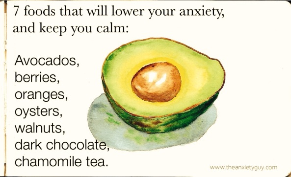 foods against anxiety